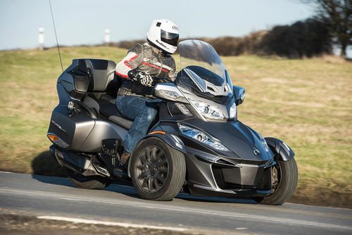 Product picture Can-Am 2015 2016 Spyder RT RTS Motorcycle Service Manual